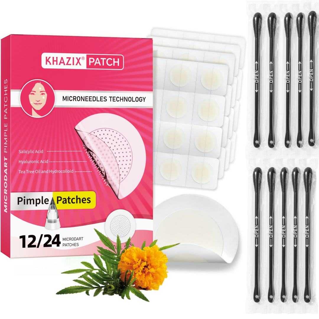 Hydrocolloid Pimple Patch - แผ่นปิดสิว 22 ชิ้น ป้องกันสิว แผ่นไฮโดรคอลลอยด์แบบใส สูตรอ่อนโยน