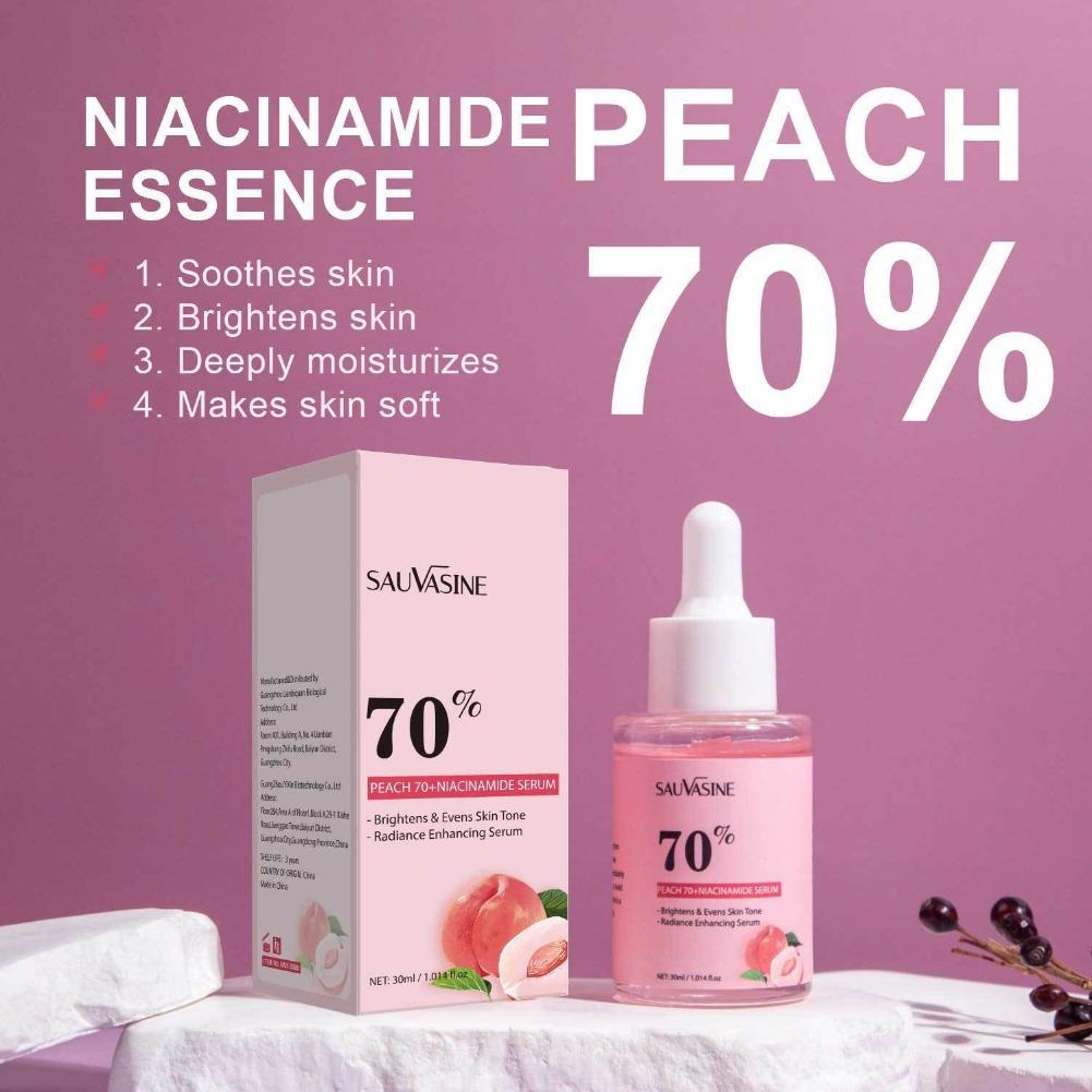 Niacinamide Pore Shrinking Essence - เซรั่มบำรุงผิวหน้าไนอะซินาไมด์ 30 มล. ให้ความชุ่มชื้นสดชื่น กระชับรูขุมขน ลดเลือนริ้วรอย