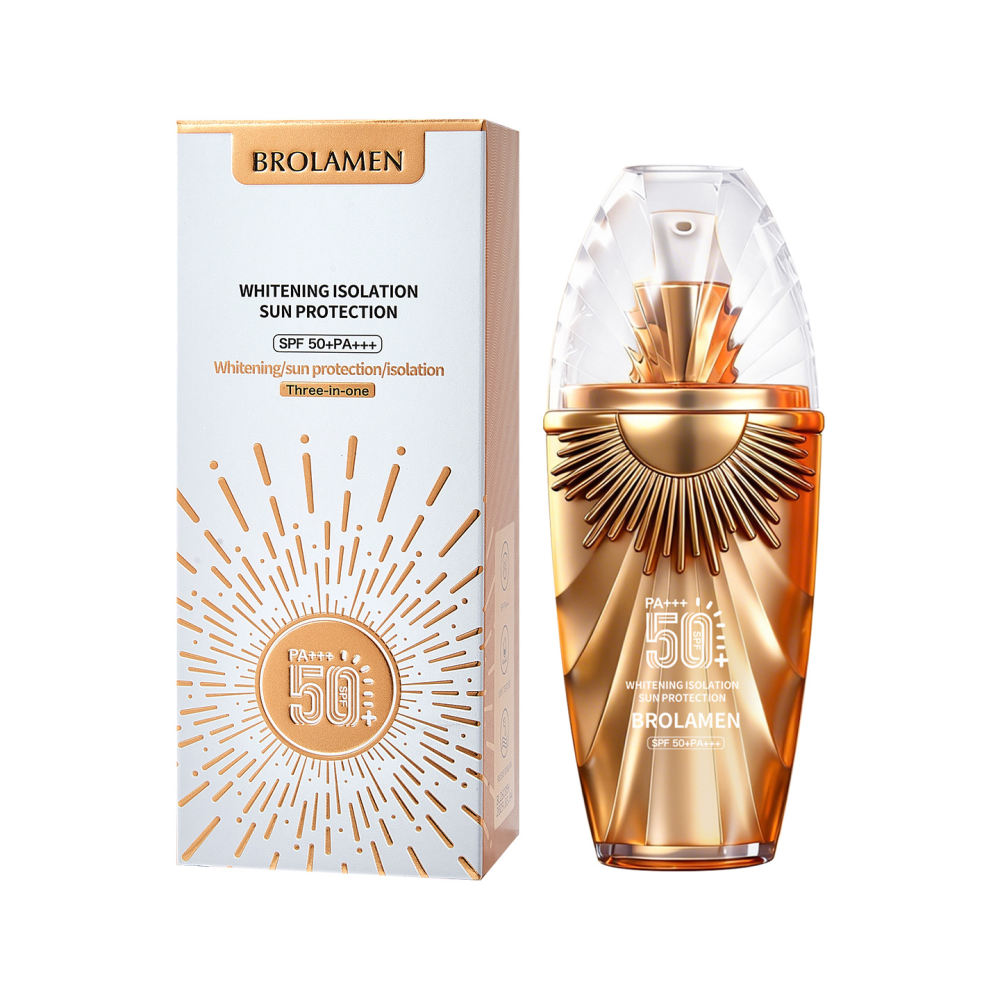Spf 50 Waterproof Sunscreen - ซีซีครีมกันแดด SPF50 PA++++ ปกปิดจุดด่างดำ ปรับผิวให้กระจ่างใส บำรุงผิวหน้า