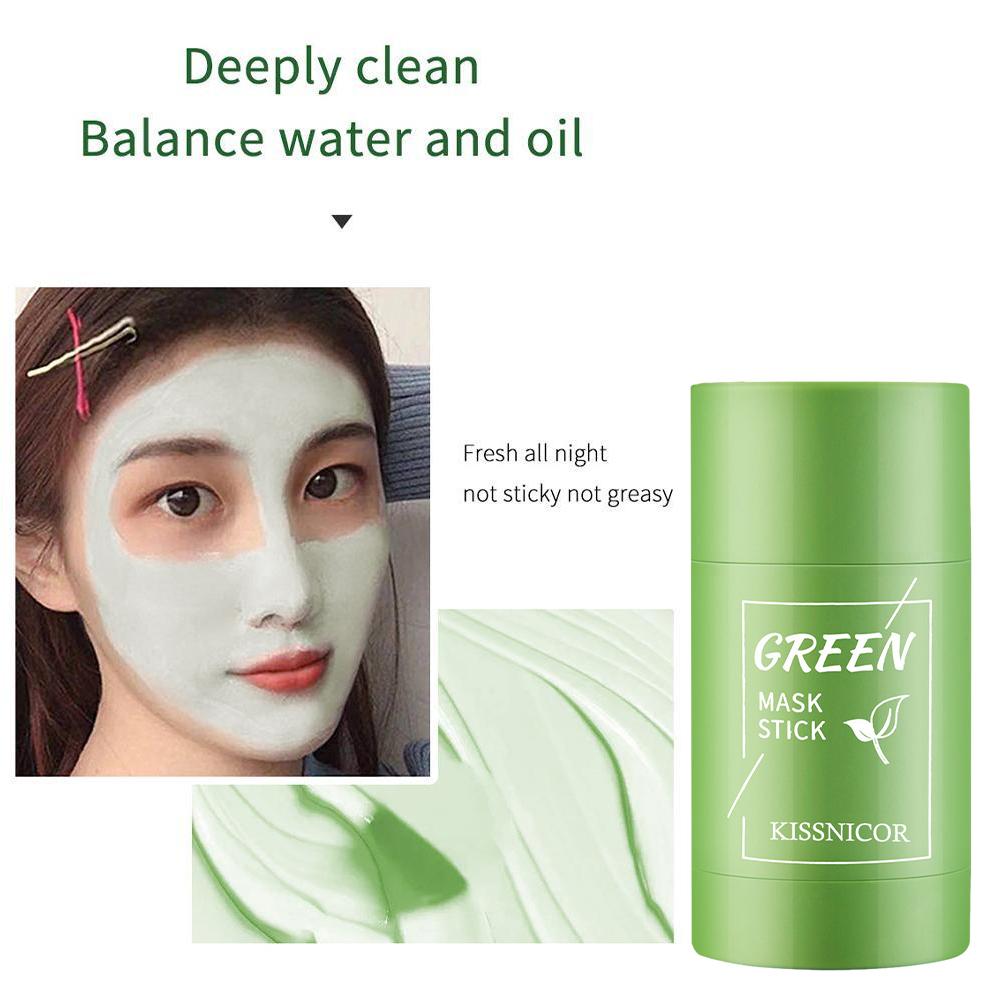มาส์กโคลนชาเขียวแบบแท่ง ทำความ - Green Tea Cleansing Clay Mask บทวิจารณ์และราคา