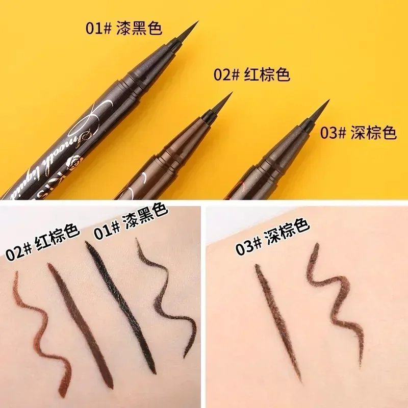 KISS ME make up อายไลเนอร์สีดํ - Waterproof Liquid Eyeliner Pen บทวิจารณ์และราคา