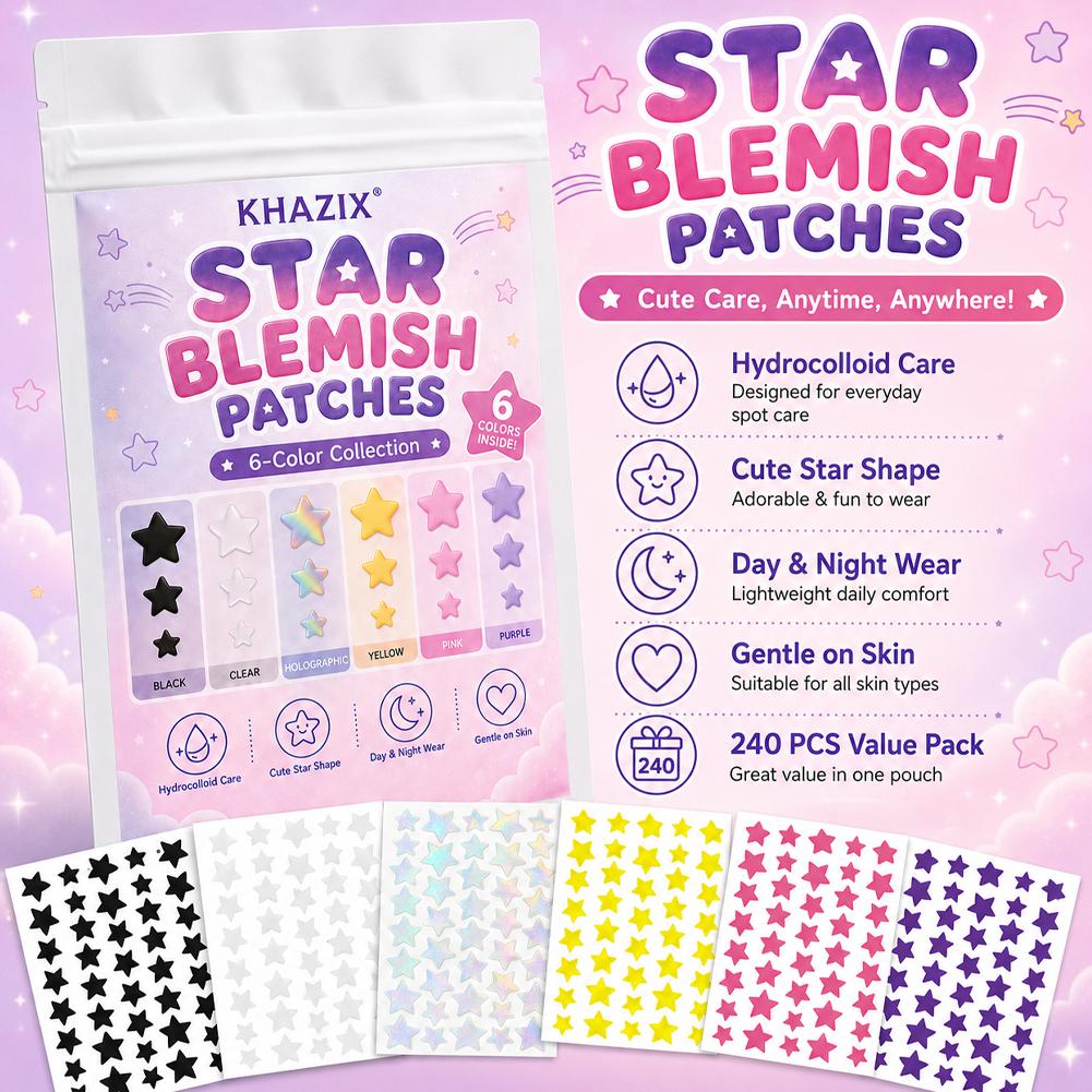 แผ่นปิดสิวรูปดาว 240 ชิ้น สำหร - Hydrocolloid Pimple Patch บทวิจารณ์และราคา