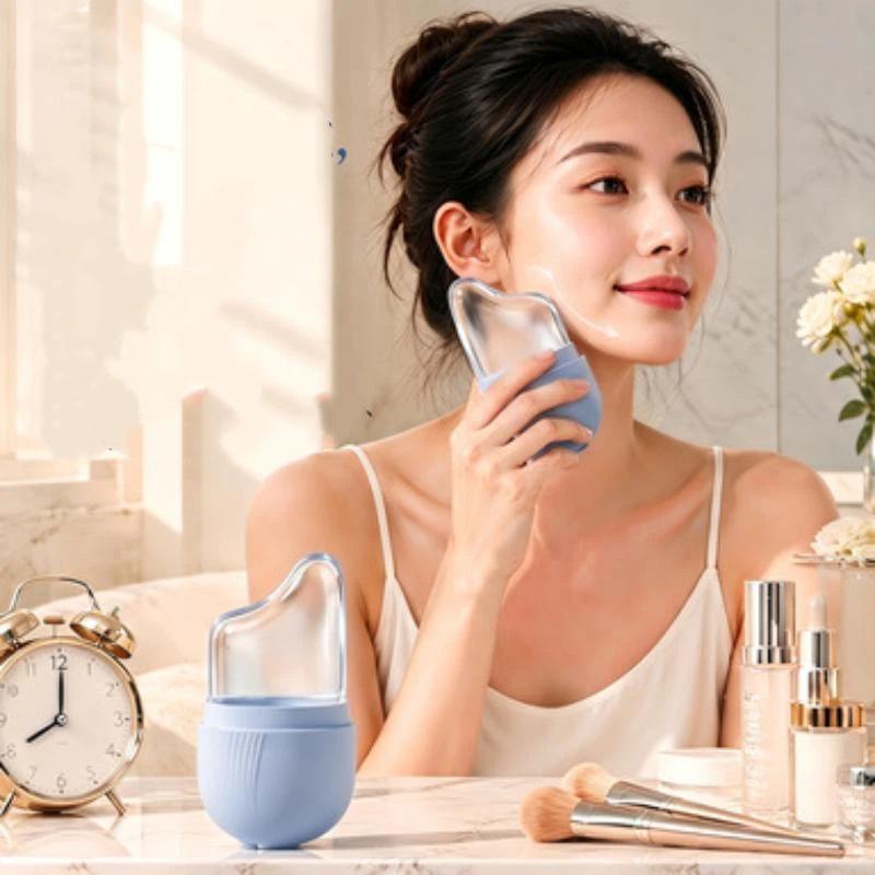 {+} ลูกกลิ้งน้ำแข็งสำหรับใบหน้ - Face Ice Roller Puffiness บทวิจารณ์และราคา
