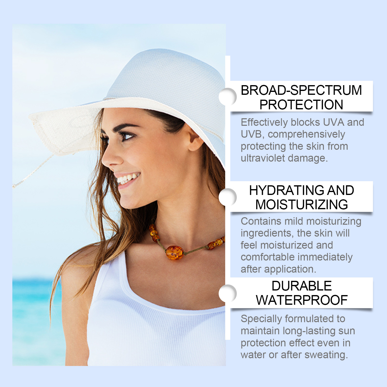 เจย์ซุยอิง สกินแคร์ ครีมกันแดด - Spf 50 Waterproof Sunscreen บทวิจารณ์และราคา