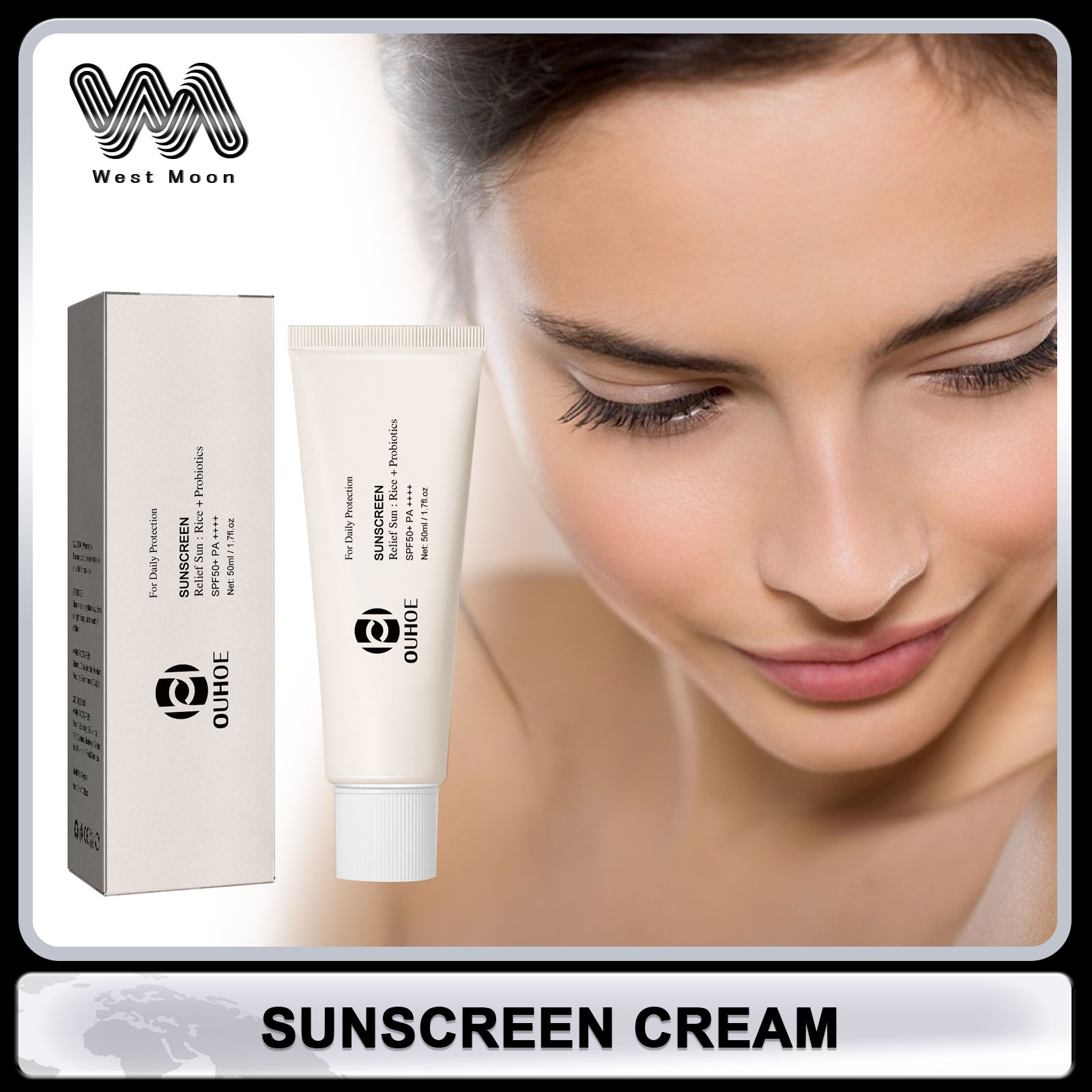 ครีมกันแดด Rice SPF 50กันแสงยู - Spf 50 Waterproof Sunscreen บทวิจารณ์และราคา