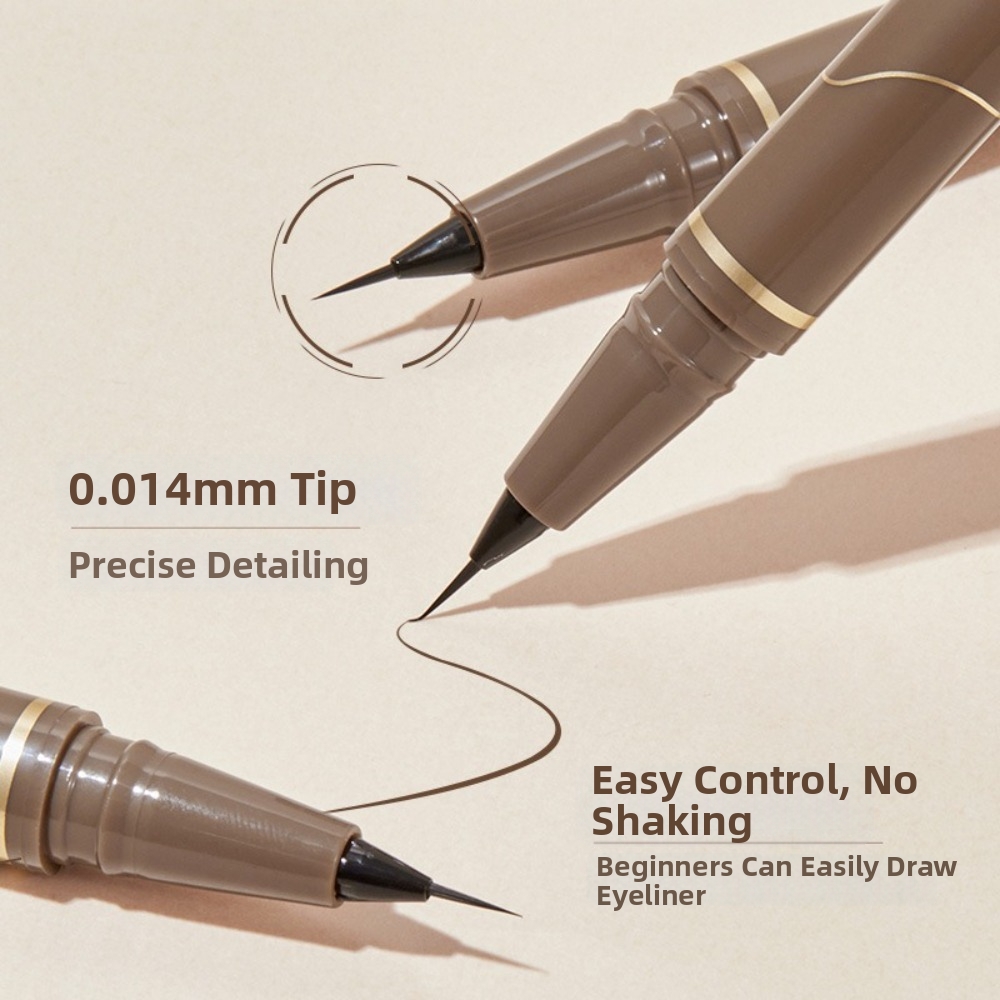 อายไลเนอร์ชนิดน้ำแบบบางพิเศษ ท - Waterproof Liquid Eyeliner Pen บทวิจารณ์และราคา