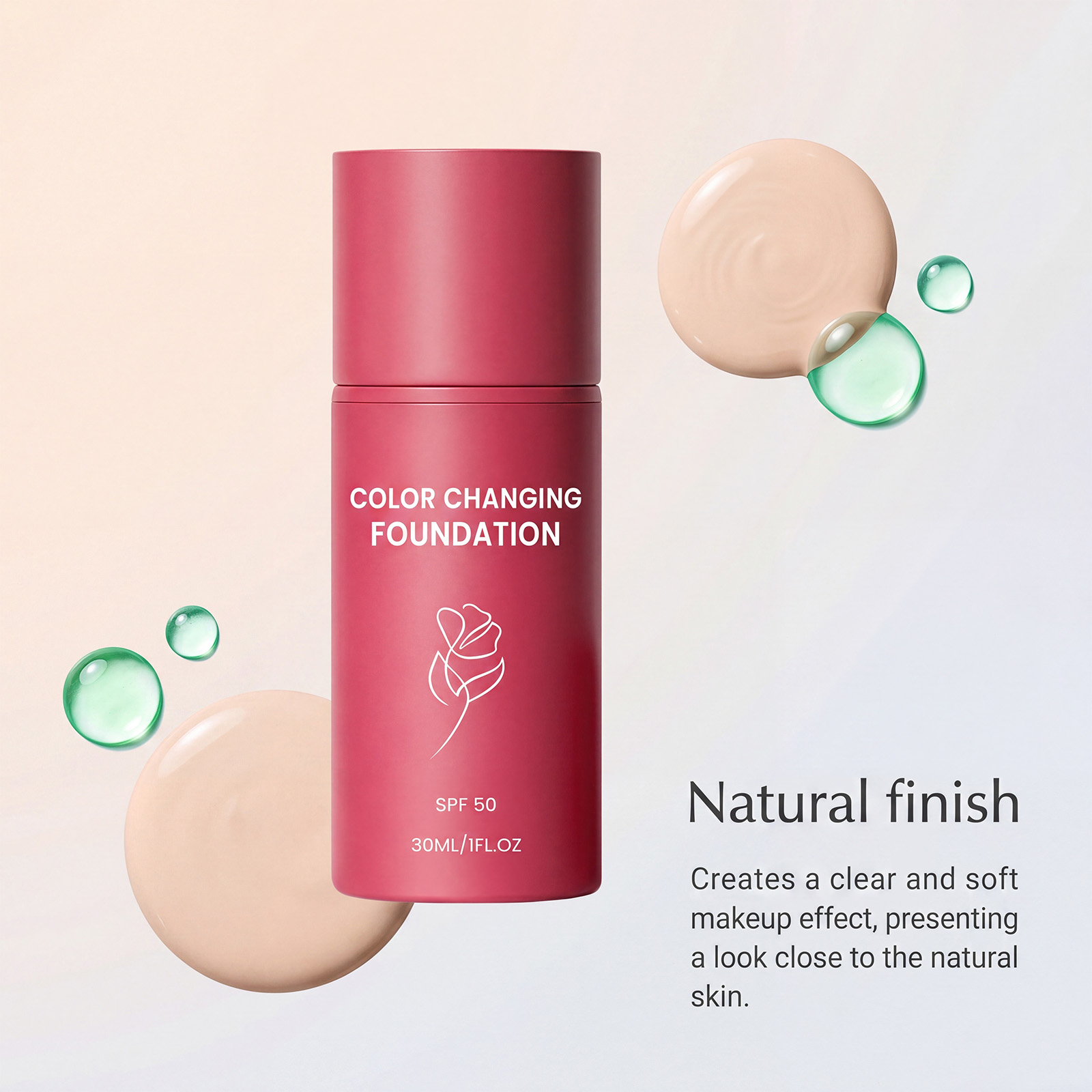 รองพื้นเปลี่ยนสีได้ ปรับสีผิวอ - Spf 50 Waterproof Sunscreen บทวิจารณ์และราคา