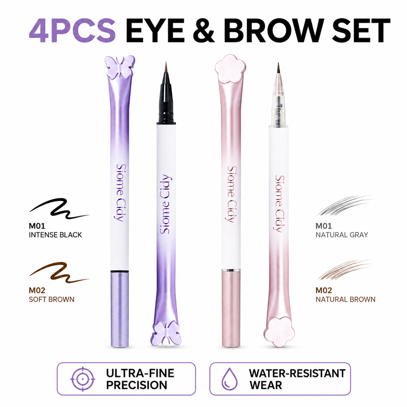 Siome Cidy ชุดอายไลเนอร์แบบน้ำ - Waterproof Liquid Eyeliner Pen บทวิจารณ์และราคา