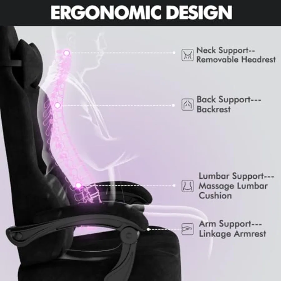 เก้าอี้สำหรับเล่นเกมและใช้ในสำ - Massage บทวิจารณ์และราคา