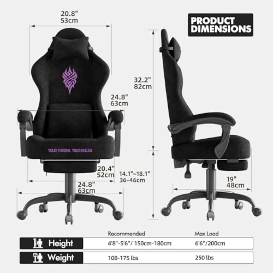 เก้าอี้เกมมิ่งสำหรับนักเล่นเกม - Massage บทวิจารณ์และราคา