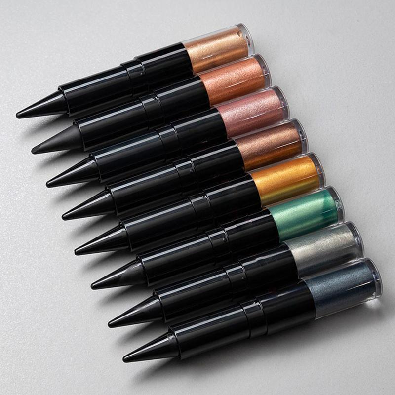 2 in1 สีสัน Liquid อายแชโดว์ D - Waterproof Liquid Eyeliner Pen บทวิจารณ์และราคา