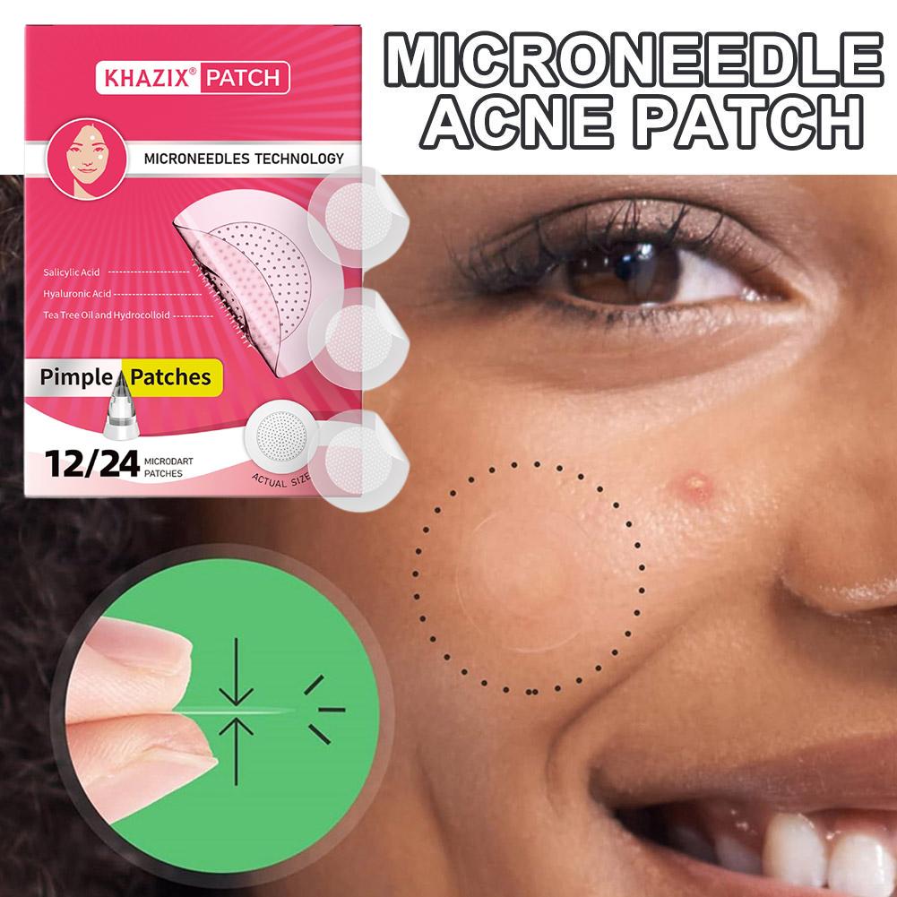 แผ่นแปะสิวไมโครนีดเดิล 12/24 ช - Hydrocolloid Pimple Patch บทวิจารณ์และราคา