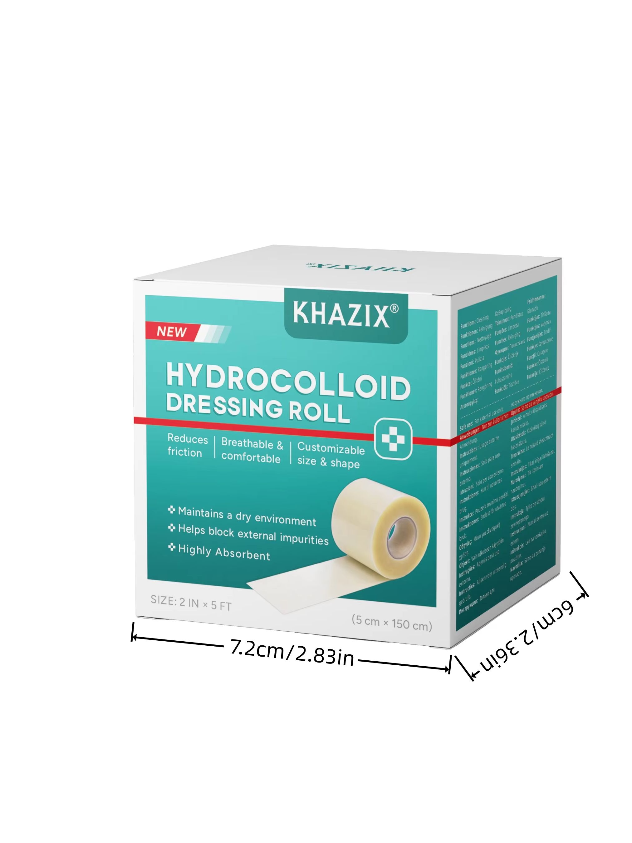 แผ่นแปะสิวไฮโดรคอลลอยด์แบบม้วน - Hydrocolloid Pimple Patch บทวิจารณ์และราคา