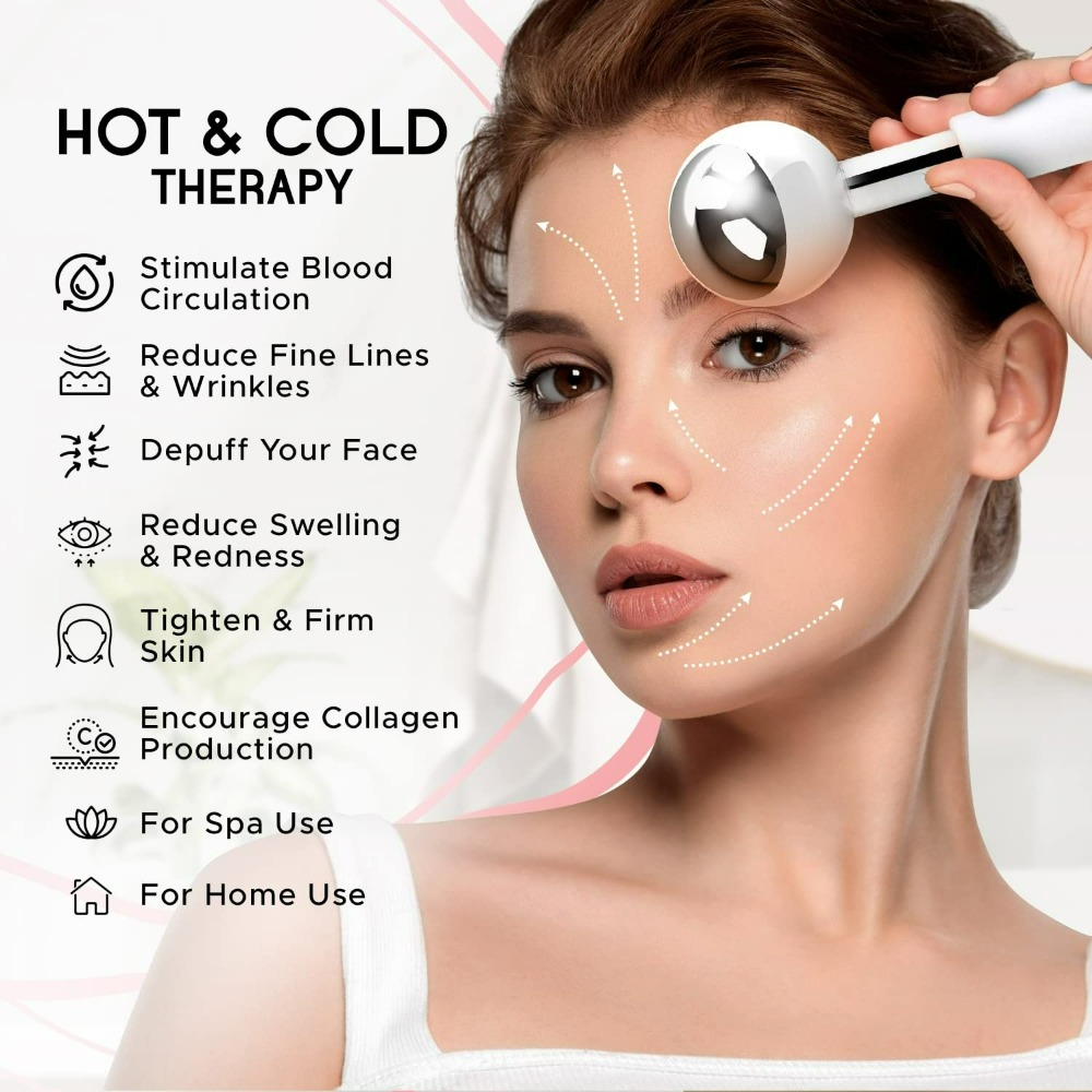 เครื่องนวดหน้าด้วยความเย็น ลูก - Face Ice Roller Puffiness บทวิจารณ์และราคา