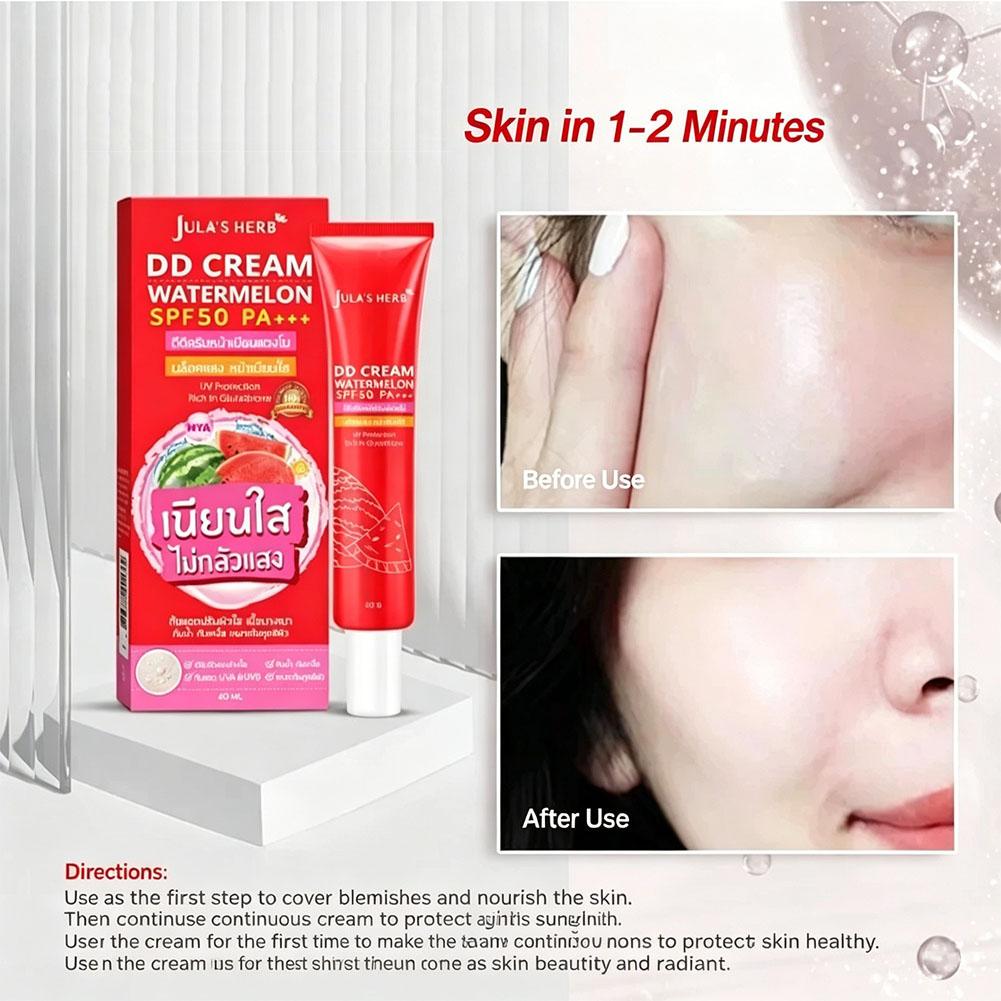 ครีมกันแดดแตงโม DD SPF50 PA+++ - Spf 50 Waterproof Sunscreen บทวิจารณ์และราคา